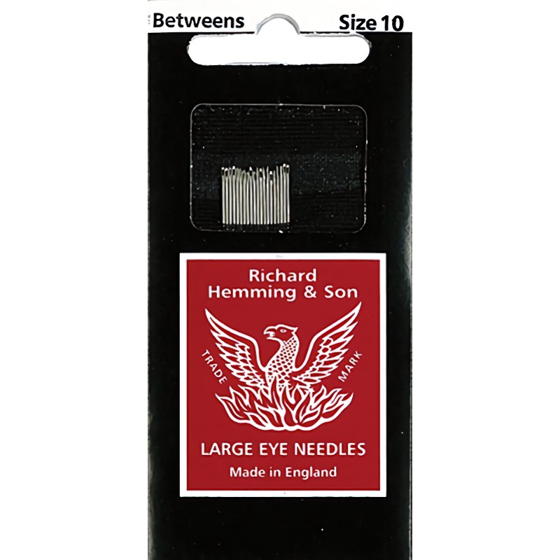 Package contains Richard Hemming betweens needles.