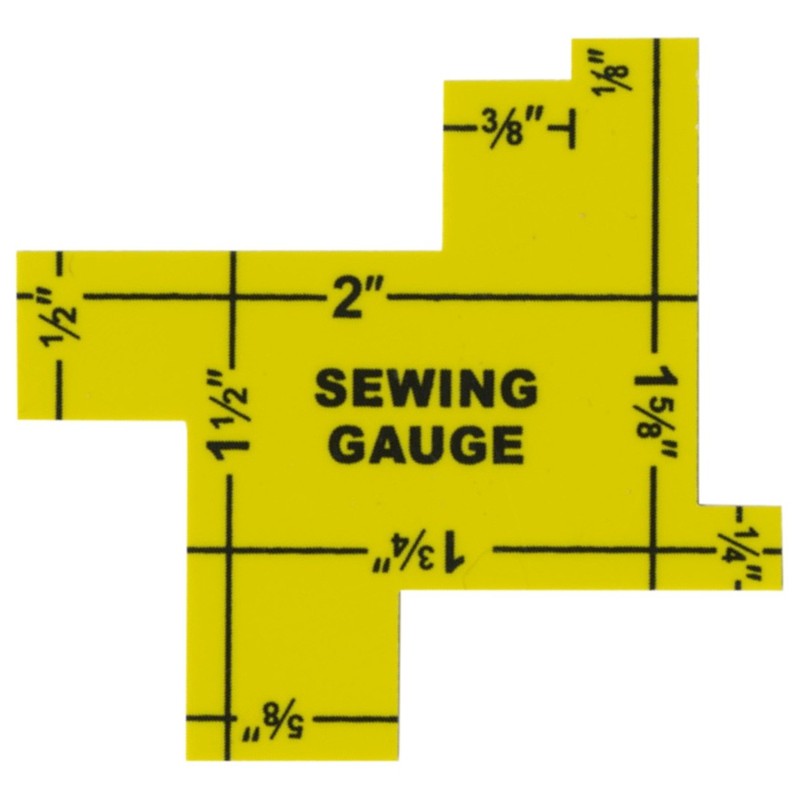 Perfect for checking small measurements in sewing and quilting projects.