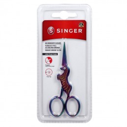 The Singer® forged embroidery scissors are the perfect tool for a wide range of sewing projects.
