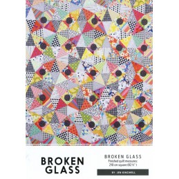 Pattern plus acrylic templates for the Broken Glass quilt.