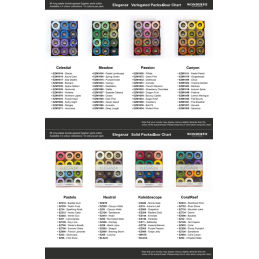 FREE - Add to your shopping cart to download the Eleganza™ Color Chart of the available 8 thread packs.