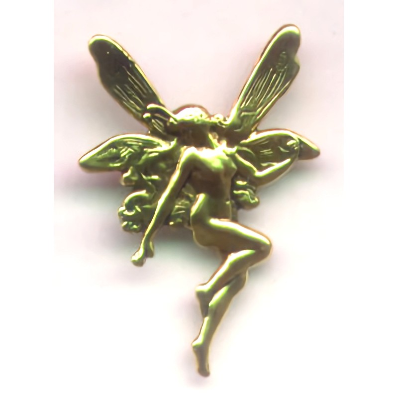 The fairy is used as an accent on the Victorian Sweetheart Brooch.
