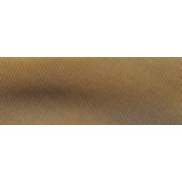 Fawn hand-dyed bias cut silk ribbon for embroidery or crafts. Available in 2 sizes.