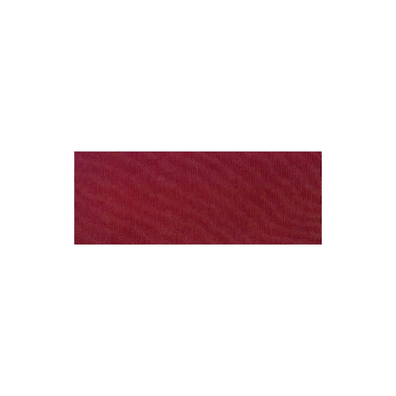 Garnet hand-dyed bias cut silk ribbon for embroidery or crafts. Available in 2 sizes.