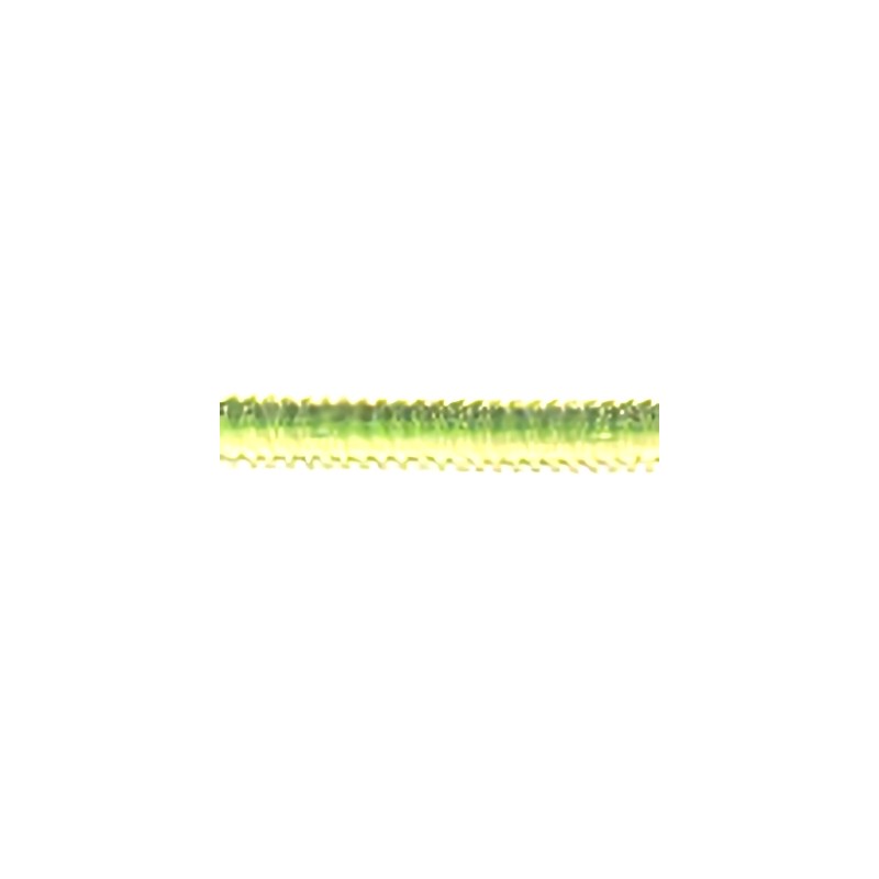 Green 7mm, 100% polyester Mokuba picot edge ombre ribbon.