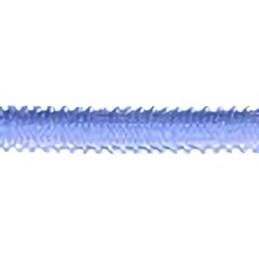 Blue 7mm, 100% polyester Mokuba picot edge ombre ribbon.