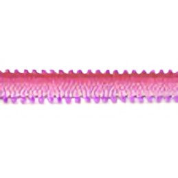 Magenta/Violet 7mm, 100% polyester Mokuba picot edge ombre ribbon.
