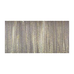 Light Violet - 4mm, 75% nylon/25% polyester Mokuba metallic embroidery ribbon.