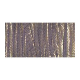 Medium Violet - 4mm, 75% nylon/25% polyester Mokuba metallic embroidery ribbon.
