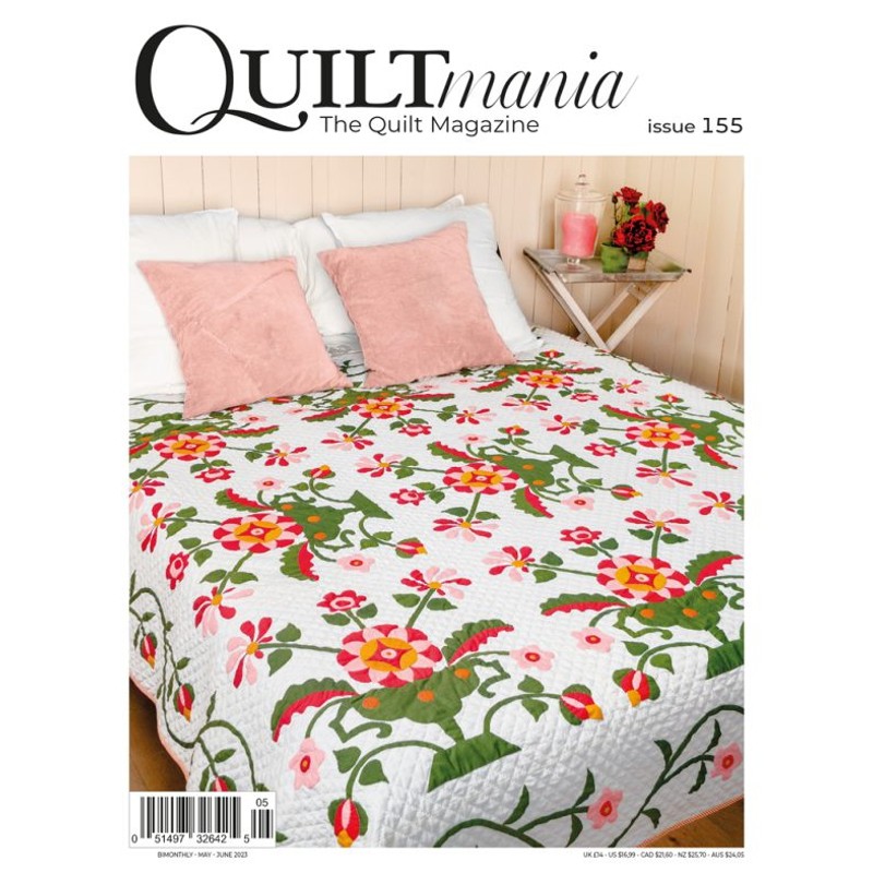 Quiltmania Magazine #155 - May/June 2023