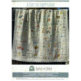 This quilt has been made using hand-dyed woven wool applique on a linen background.