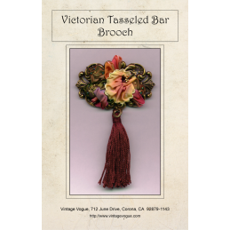Victorian Tasseled Bar Brooch