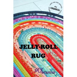 The updated version of the original Jelly-Roll Rug, with more size options, detailed graphics, and photos.